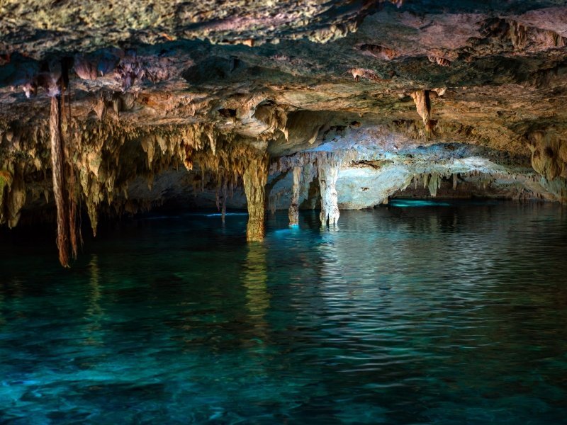Die schönsten Cancun Sehenswürdigkeiten: Top 10 Reisetipps für Ihren Traumurlaub 7 Cenote dos ojos cancun 2 - Mexiko Individual